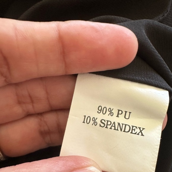 House of CB Black Asymmetrical Pencil Skirt - Picture 5 of 10